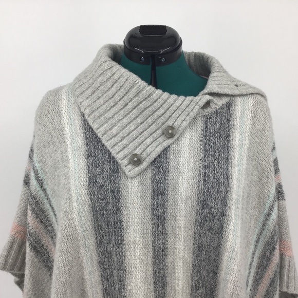 Eddie Bauer Knit Poncho with Open Sides, XS/S - Picture 2 of 16